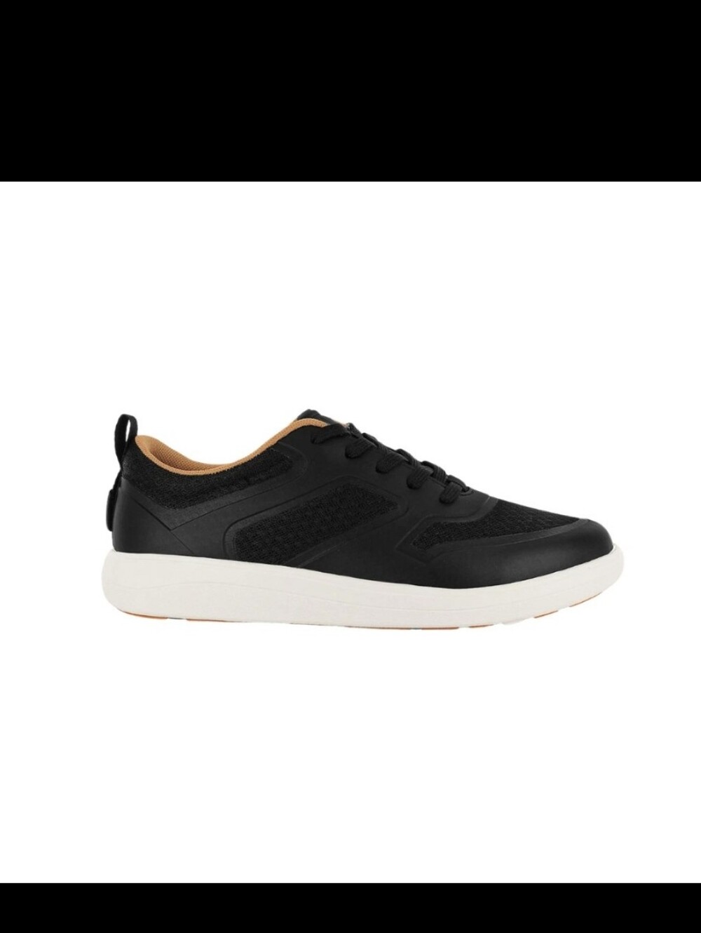 Strive Dash Womens Black Comfort Sneakers Arch Support 25045BKW